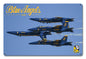Blue Angels Upside Down 12 X 18