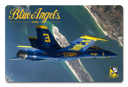 Blue Angels No3 12 X 18