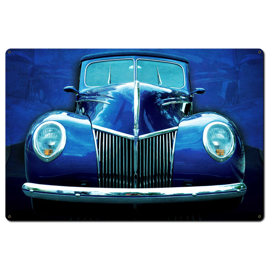 Blue Ford 36 x 24