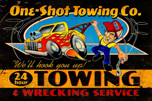 One Shot Towing 12 X 18