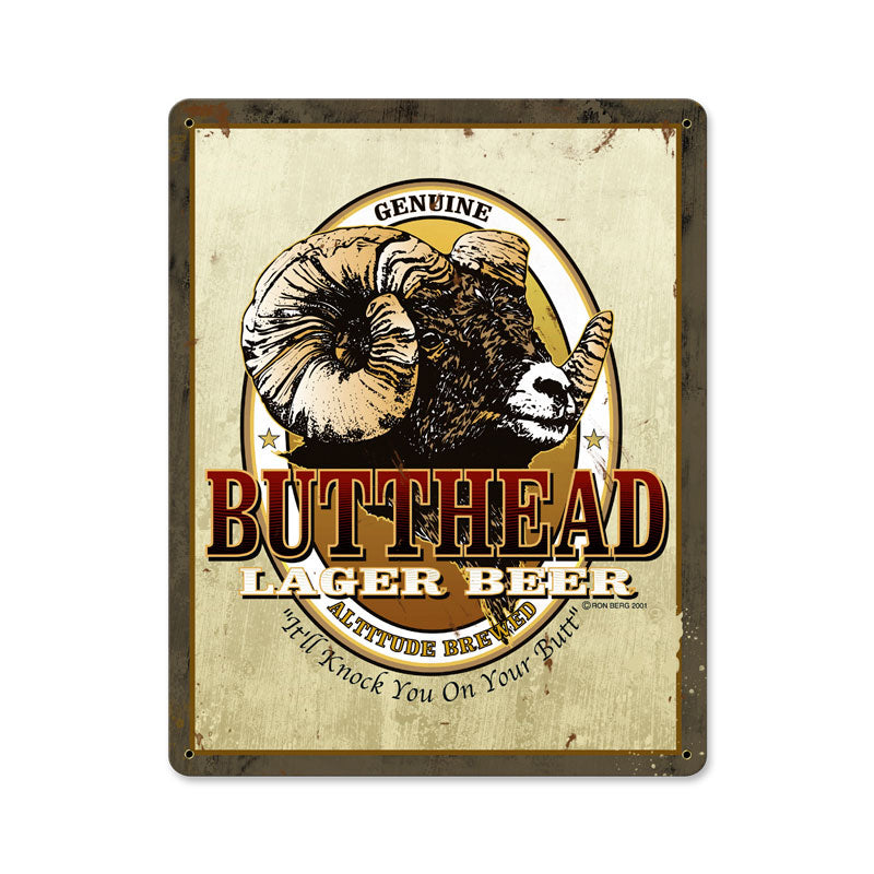 Butthead Lager 12 x 15