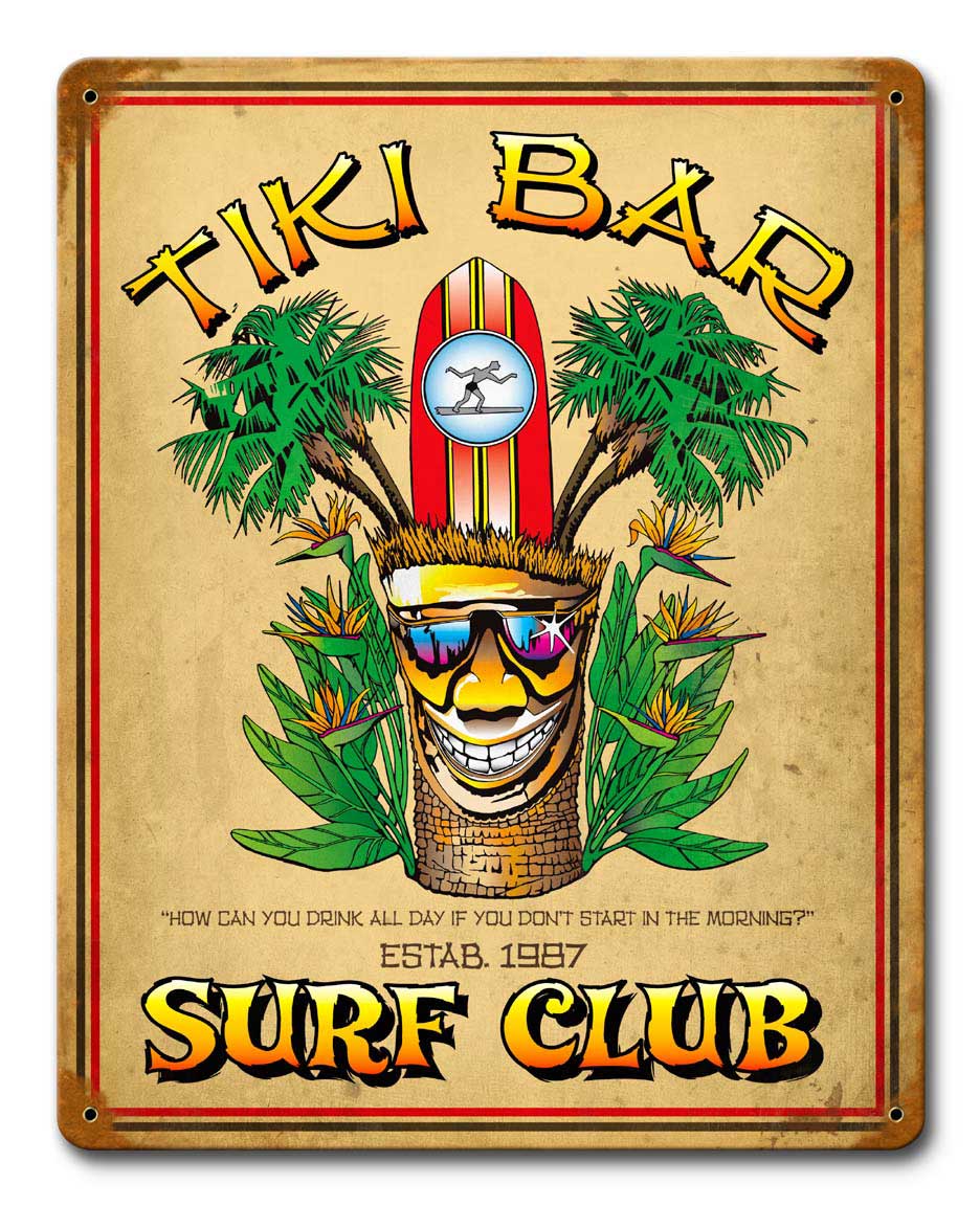 Tiki Bar 12 x 15