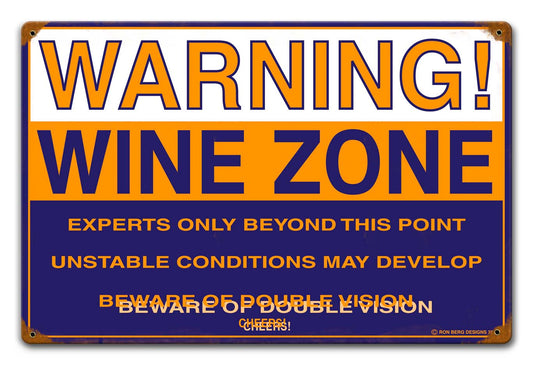 Wine Zone 18 x 12