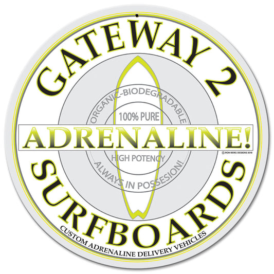 Gateway 2 Adrenaline Surfboards 14 x 14
