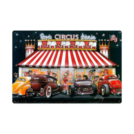 Circus Drive In 36 x 24
