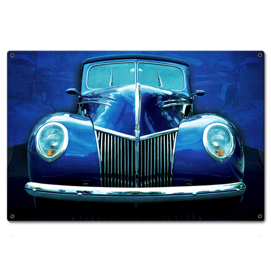 Blue Ford 24 x 16