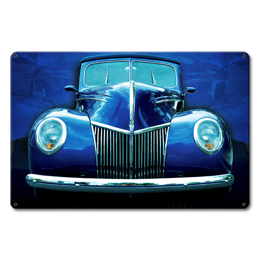 Blue Ford 18 x 12