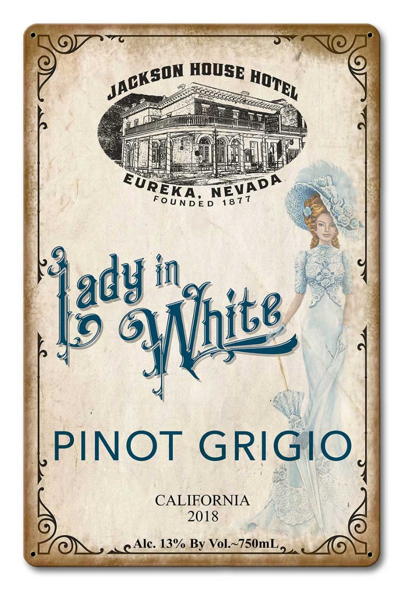 Eureka Lady-In-White 12 X 18