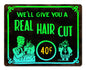 Haircut 40 Cents 15 x 12