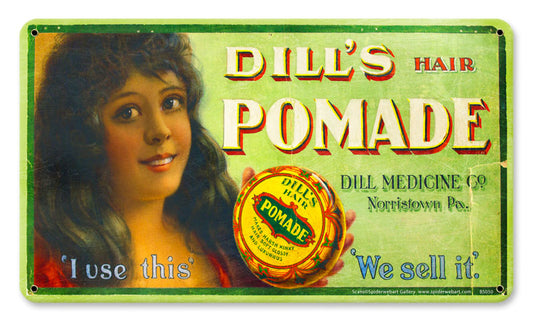 Dill'S Pomade 14 x 8
