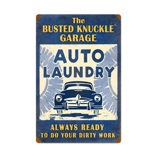 Auto Laundry 16 x 24