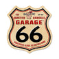 Route 66 Vintage Style Metal Sign 15 x 15