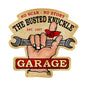 Busted Knuckle Garage Vintage Style Metal Sign 19 x 19