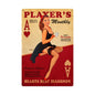 Players Poker Vintage Style Metal Sign 24 x 36