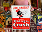 Orange Crush Vintage Style Metal Sign