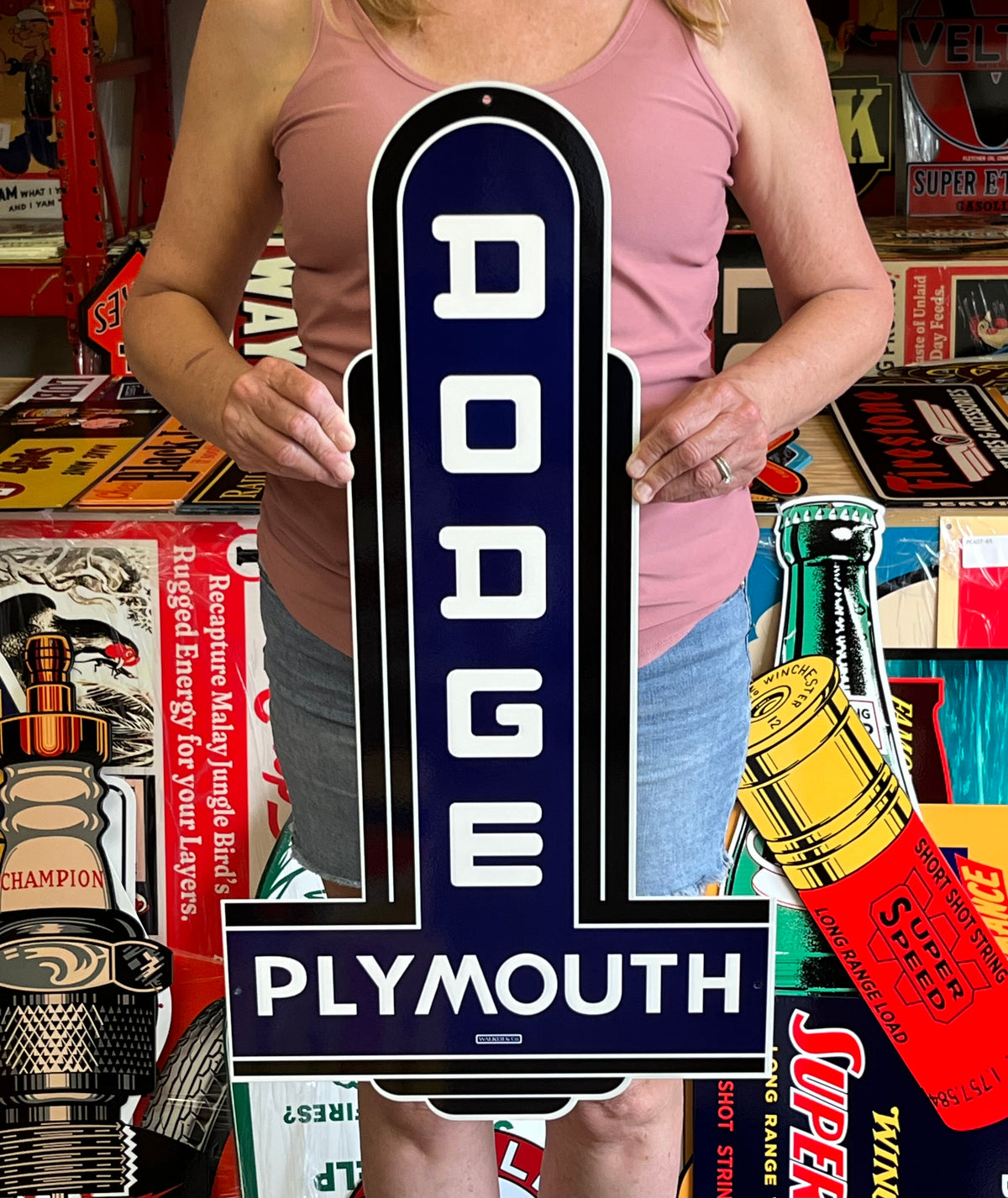 Dodge Plymouth Vintage Style Metal Sign