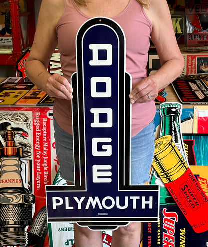 Dodge Plymouth Vintage Style Metal Sign