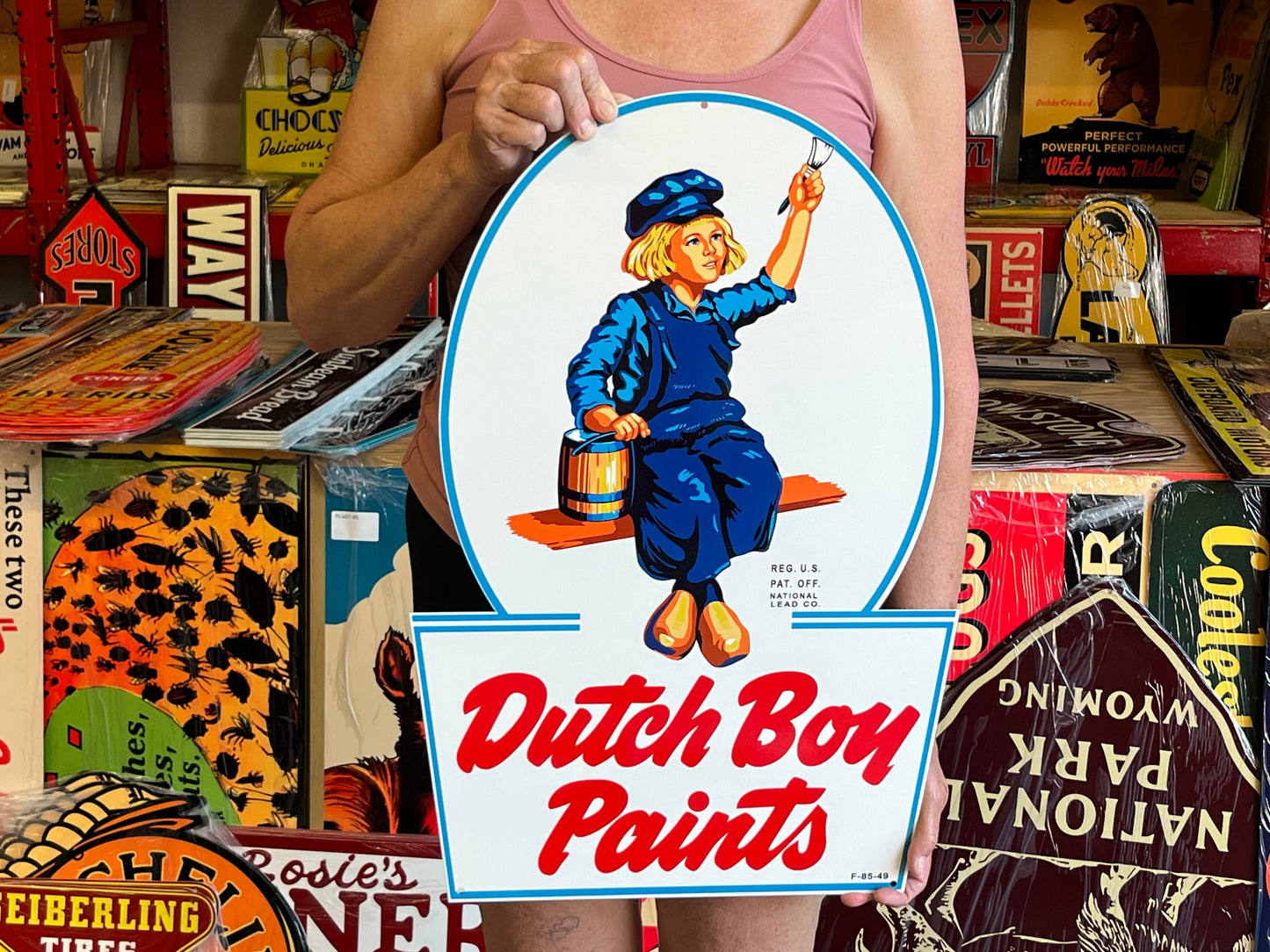 Dutch Boy Paint Vintage Style Metal Sign