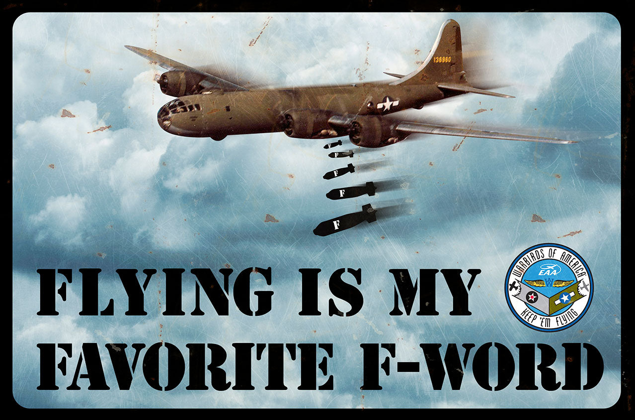 Flying F-Word 18 X 12