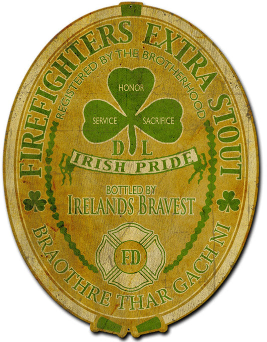 Ireland Firefighter 12 x 16