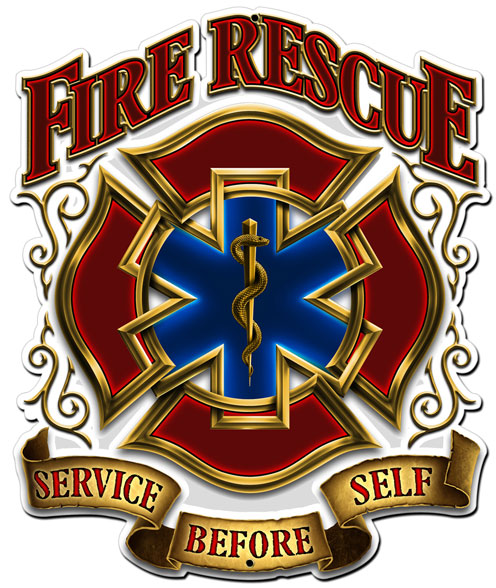 Fire Rescue Service 14 x 16