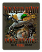 Duck Hunter Brown Background 12 x 15