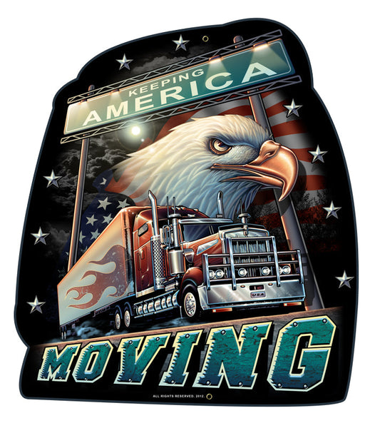 Truckers America Moving 14 x 16
