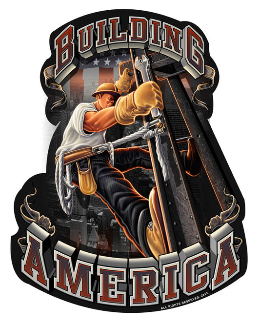 American Iron Worker 14 x 18