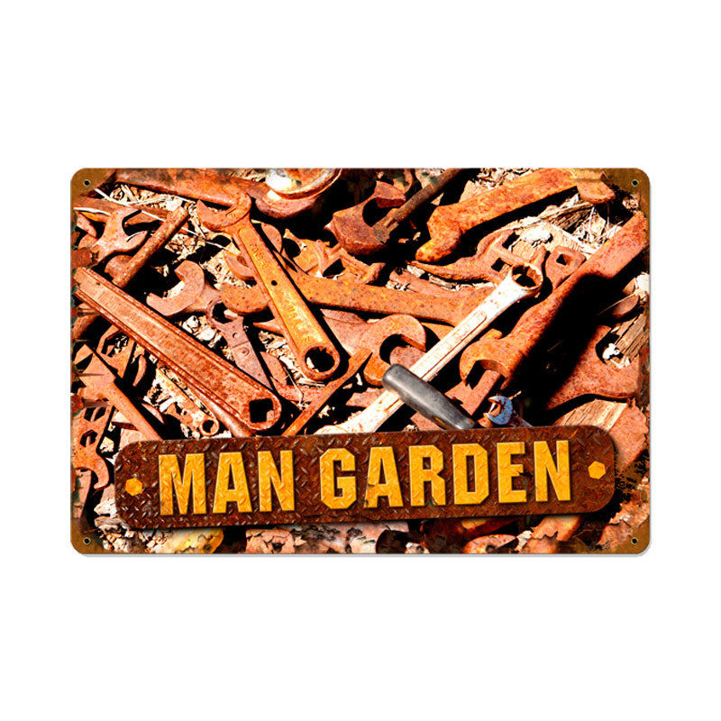 Man Garden 12 x 18