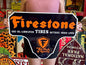 Firestone Tires Vintage Style Metal Sign