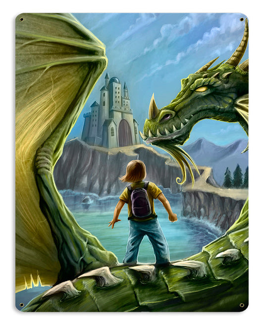 School Annual Dragon 15 x 12