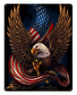 Eagle And Flag 15 x 12