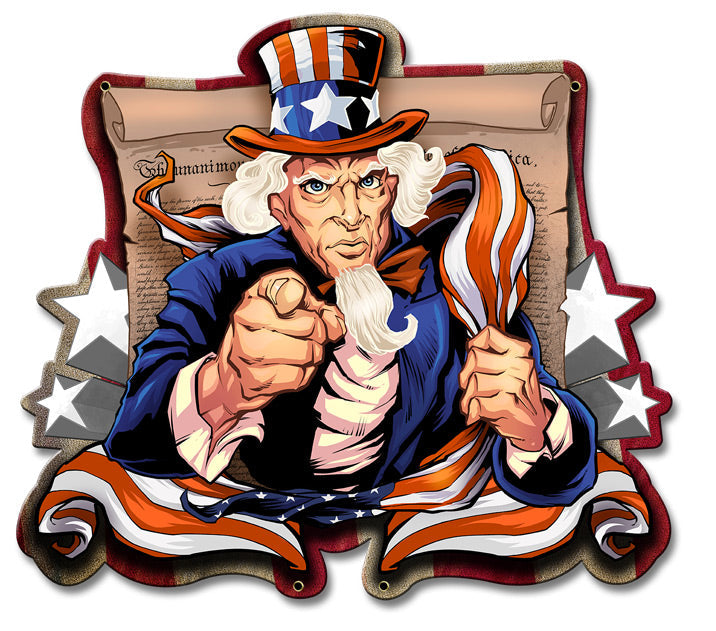 Uncle Sam Patriot 18 x 17