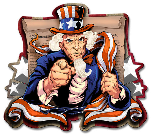 Uncle Sam Patriot 18 x 17