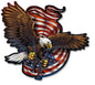 Eagle And Guns 18 x 16