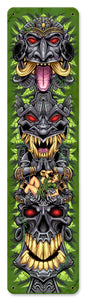 Tiki Totem Skateboard 20 X 5