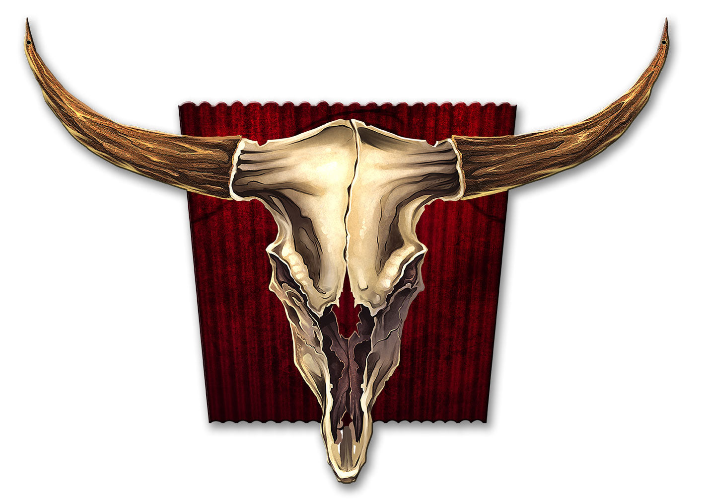 Steer Skull 19 x 13