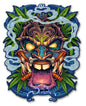 Tiki Head 17 x 13