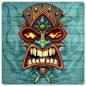 Tiki Head 2 12 x 12