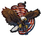 Eagle And Guns 15 x 14