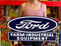 Ford Farm Equipment Vintage Style Metal Sign