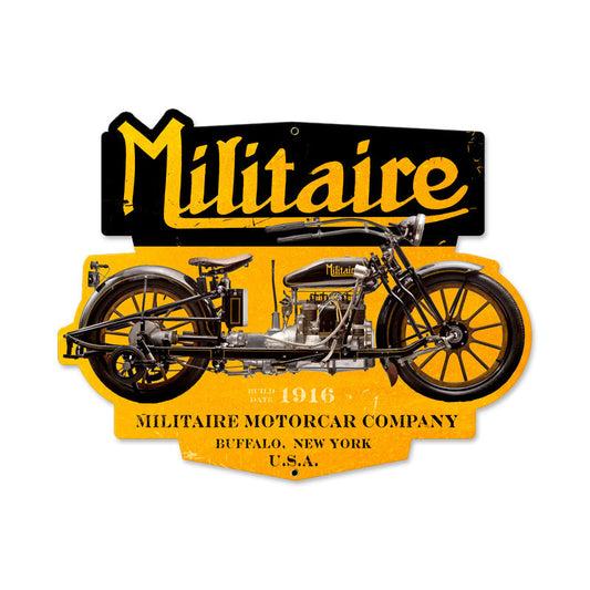 Militare Motorcycle 17 x 14