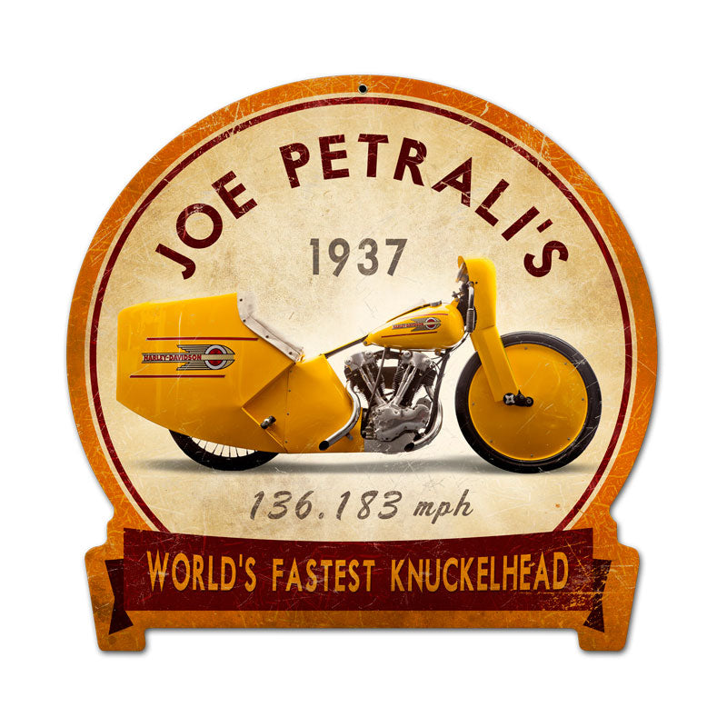 Joe Petrali 15 x 16