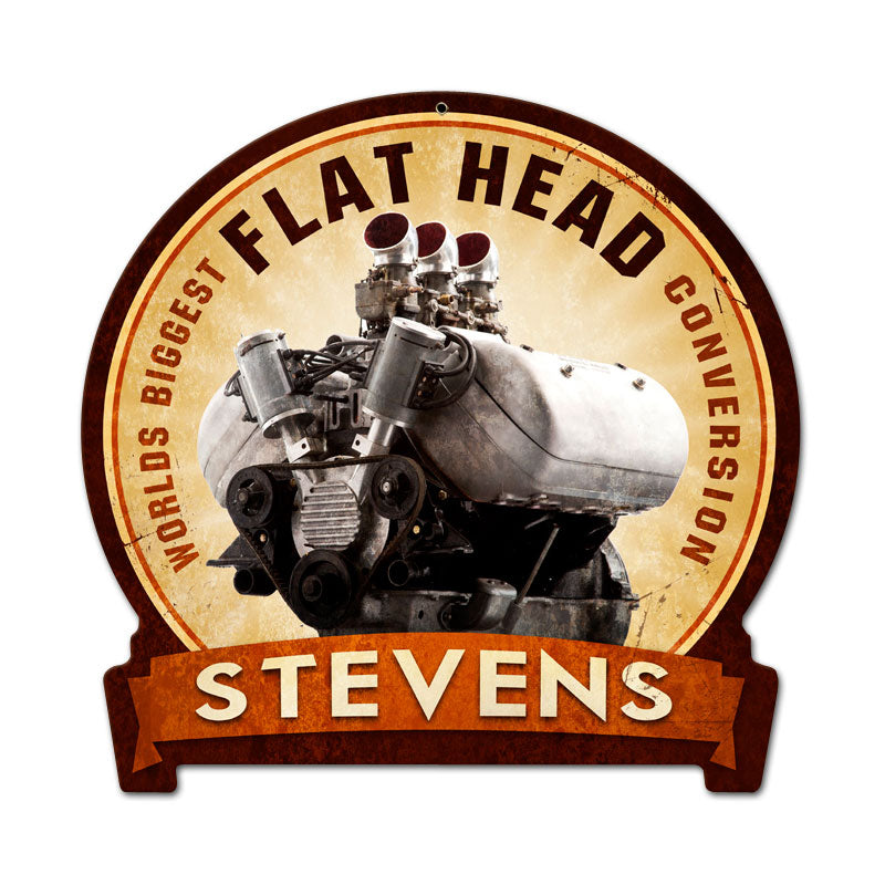Flat Head Engine 15 x 16