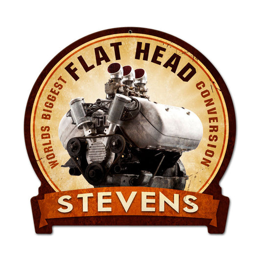 Flat Head Engine 15 x 16