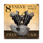 8 Valve Round Port 12 x 12
