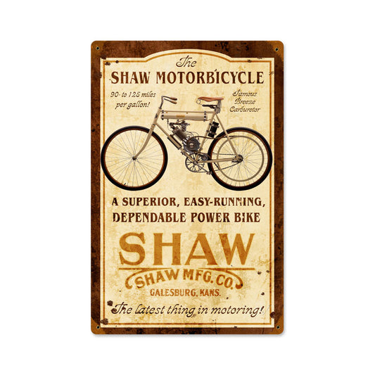 Shaw Motorbike 12 x 18