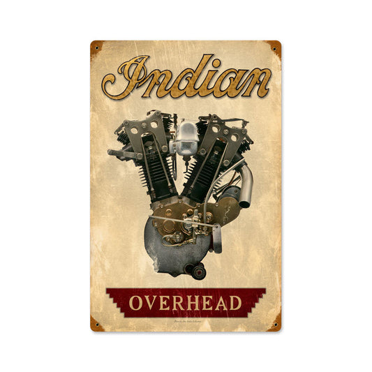 Indian Engine 12 x 18