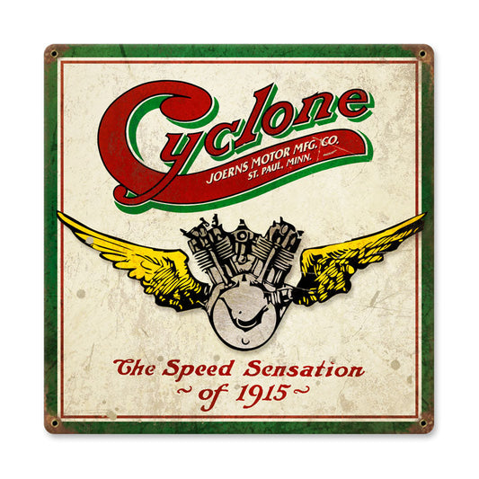 Cyclone Logo 12 x 12