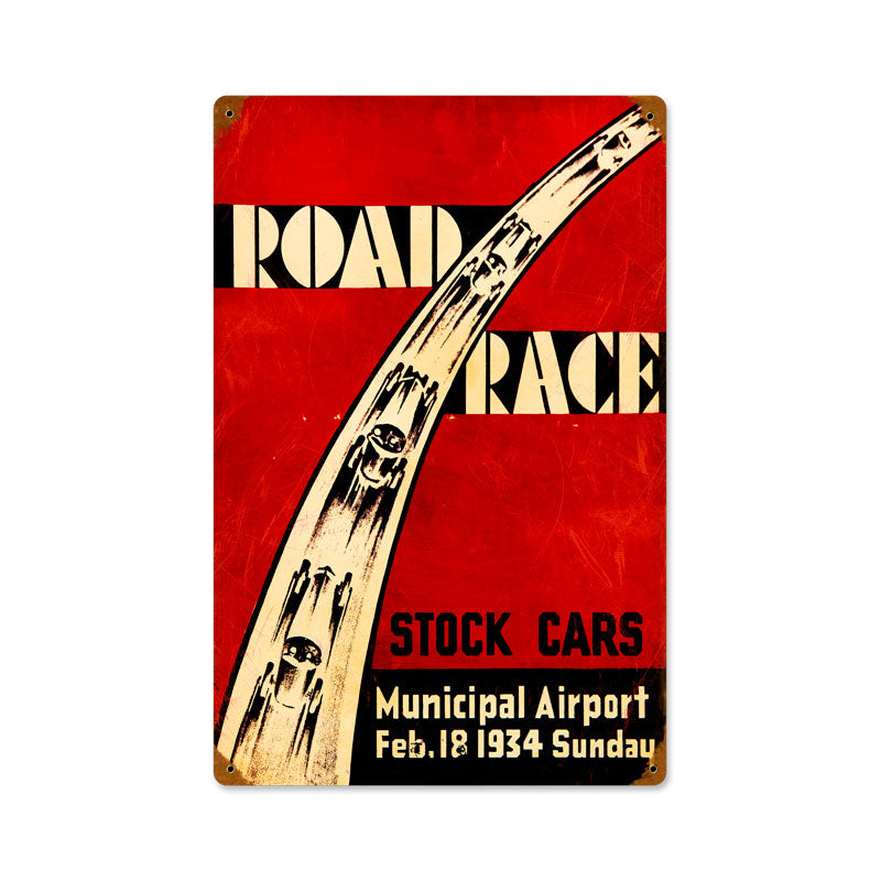 Road Race 12 x 18